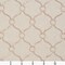 Natural Embroidery Geometric Linen Look Woven Pattern Upholstery Fabric by The Yard - SKU: Barwick Quartz